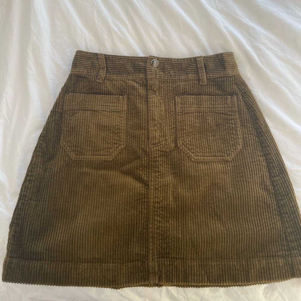 Corduroy Skirt